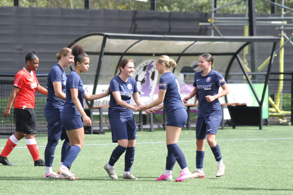 Team celebrating a goal